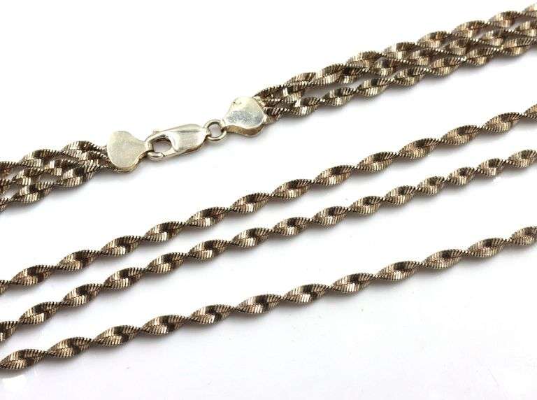 Group lot of 9 vintage 925 sterling silver necklaces