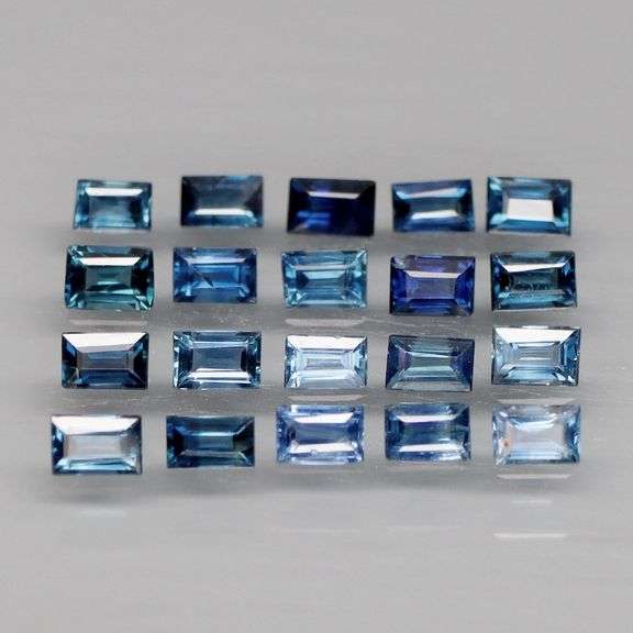 Gorgeous! 2.33ct Sapphire set with multiple rich blue hues!