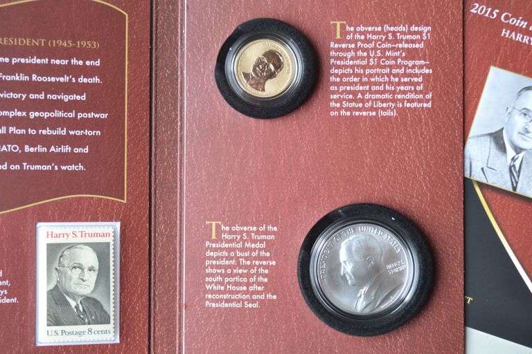 Scarce 2015 Harry S Truman Coin & Chronicles Set.