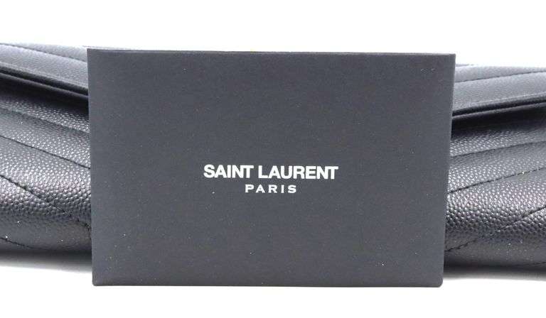 YSL Cassandre Mateiasse flap wallet