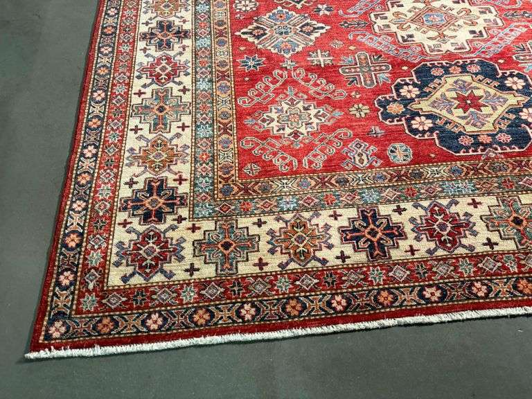 Magnificent Super Kazak Rug 8x9.9