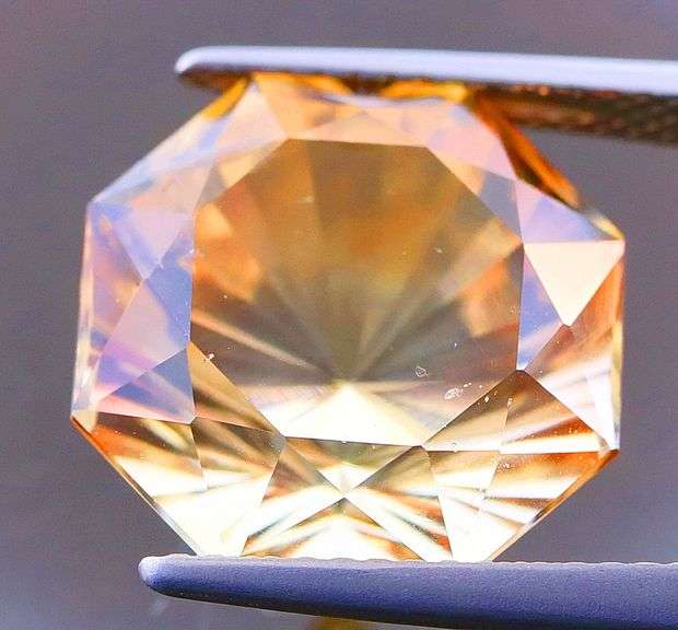 Amazing 13.52ct octagon cut Brazilian Imperial Topaz!