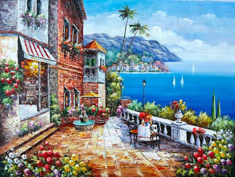 ONE OF A KIND BEAUTIFUL PAINTING ON CANVAS