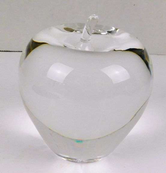 Steuben Crystal Apple