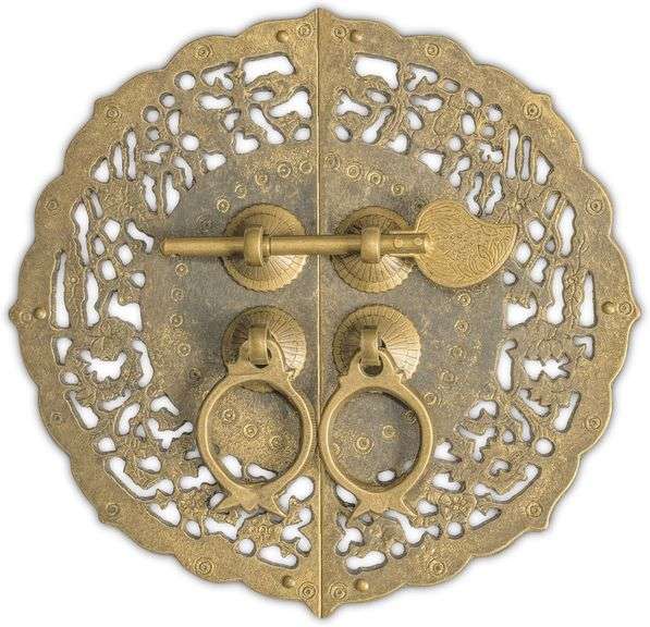 Solid Brass Cabinet Faceplate Set
