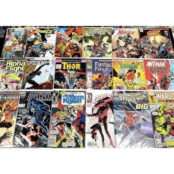 Lot 24 of Marvel Comic Books Assorted Superhero Collection