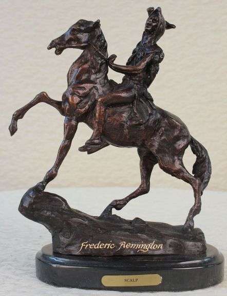 The Scalp Bronze Statue