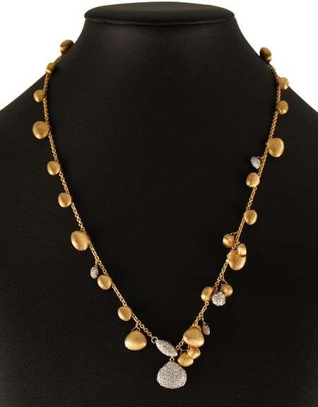 Marco Bicego Siviglia 1.50ctw Diamond Y Lariat Necklace in 18K