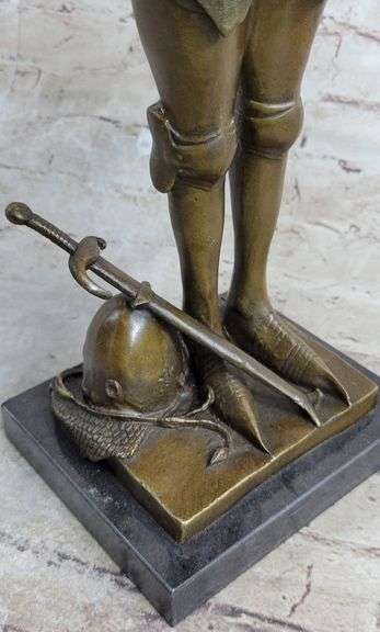 Saint Joan of Arc Bronze Sculpture