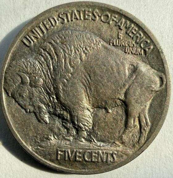 Choice Gem BU 1913 Raised Mound Buffalo Nickel