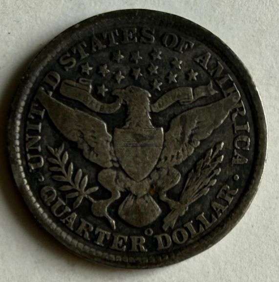 1896 O Barber Quarter