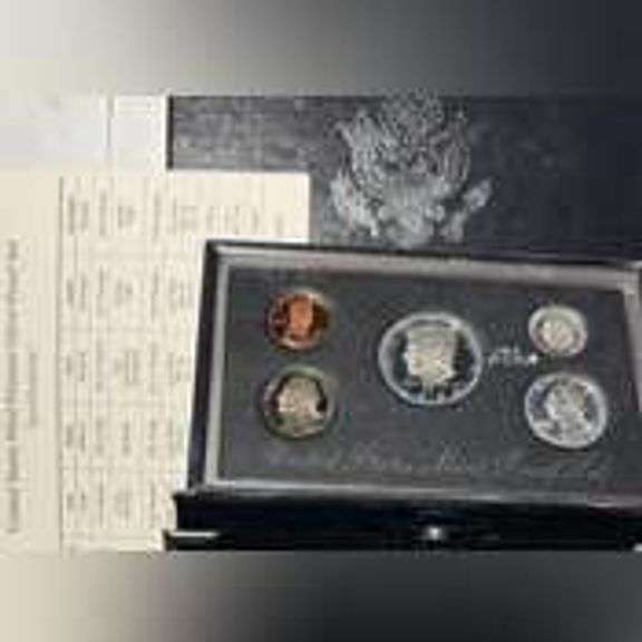 1993 US Premier Silver Proof Set