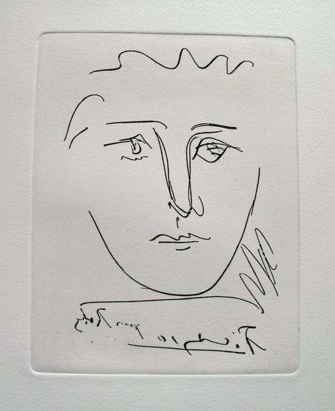 Pablo Picasso, 'Pour Roby' Etching