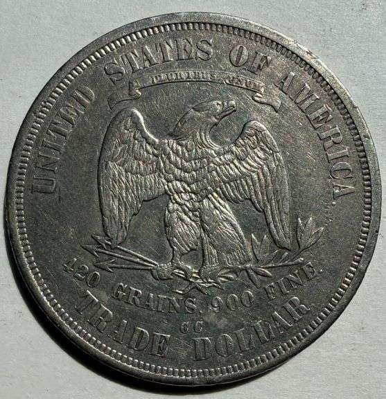 1874 CC Trade Dollar