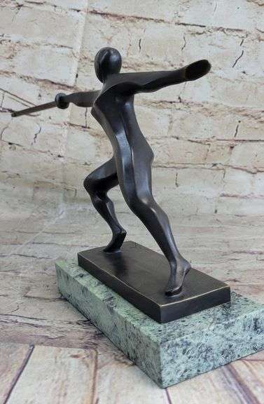 Brown Patina Bronze Statue