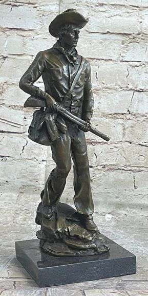 Cowboy Marshall Bronze Sculpture