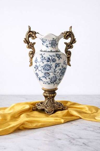 Tall Ceramic Floor Vase Modern Home Decor Flower Vase