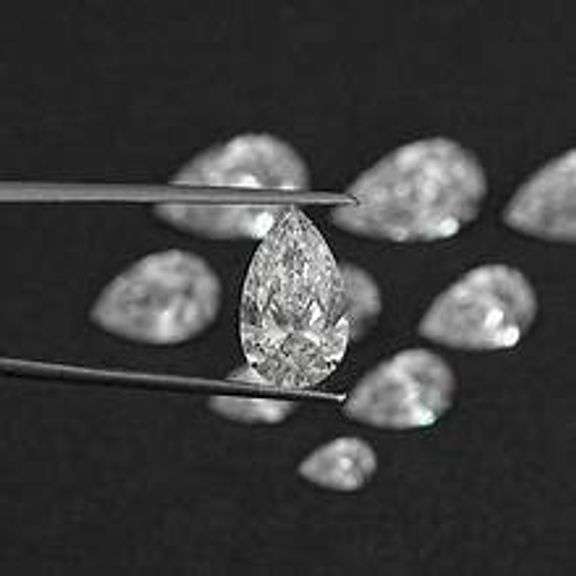 Remarkable Certified Pear Cut Lab Diamond - 5.05 Carats