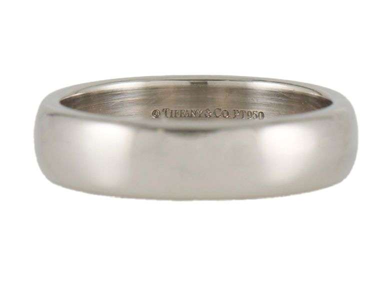 Gents Tiffany & Co. Forever 6.0MM Wedding Band Ring in Platinum