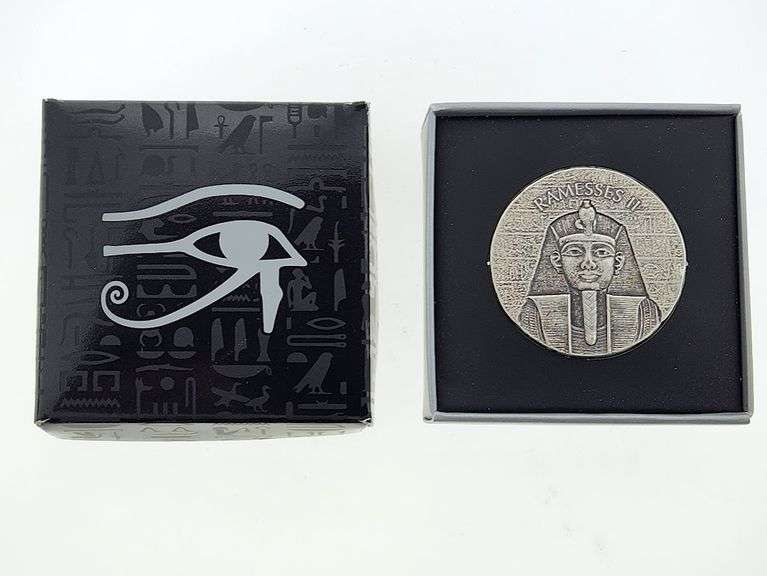 2017 Egyptian Relic Series, Ramesses II, 2 Oz. Silver