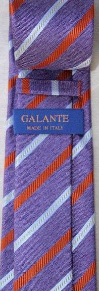 Fine Quality Italian Hand Made Silk Tie By Galante