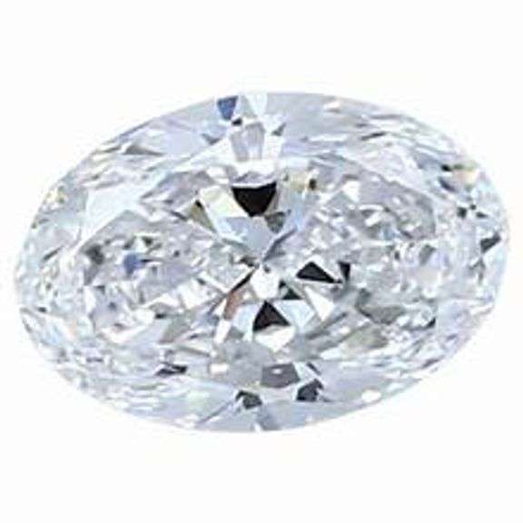 Unbelievable Certified Oval Brilliant Cut Lab Diamond - 4.22 Carats