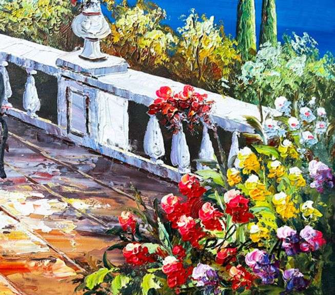 ONE OF A KIND BEAUTIFUL PAINTING ON CANVAS