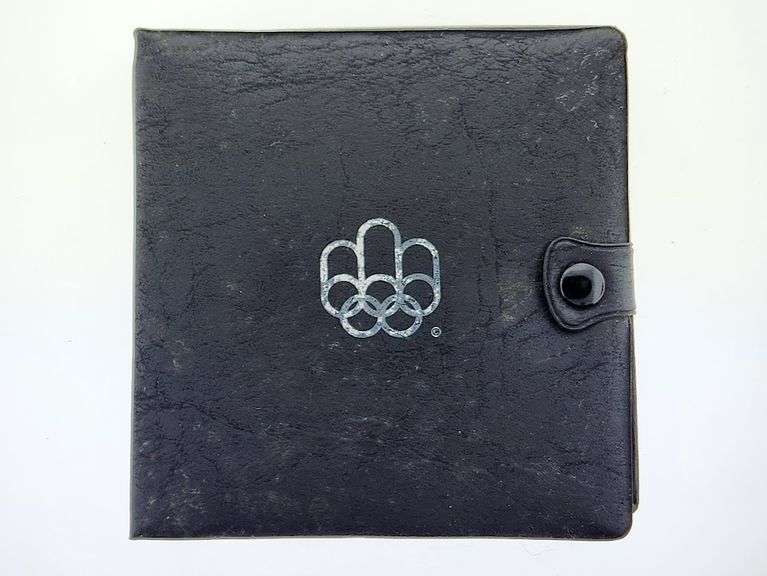 1976 Canadian Olympics Sterling Silver 4 Coin Set