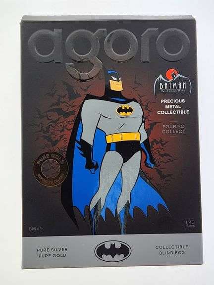 2026 Agoro 1/2 Oz Colorized Batman Tier 2 Hit #272/1000