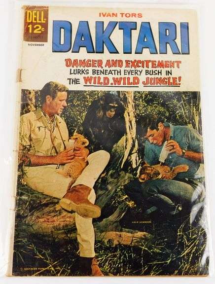 3 Dell Vintage Comic Books, Mid-1960's