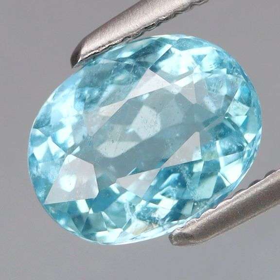 Rare 1.38ct top Santa Maria blue untreated Aquamarine