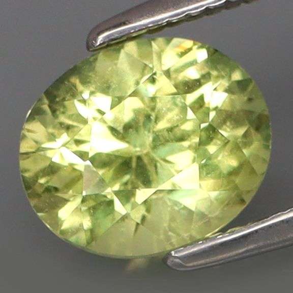 Rare! 1.60ct untreated SI1 grade canary yellow Malaya Garnet!