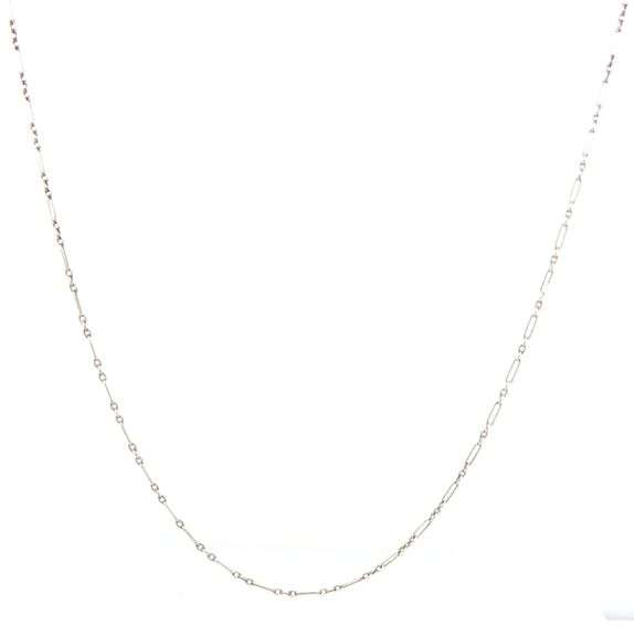 Useful Estate Platinum Pendant Necklace