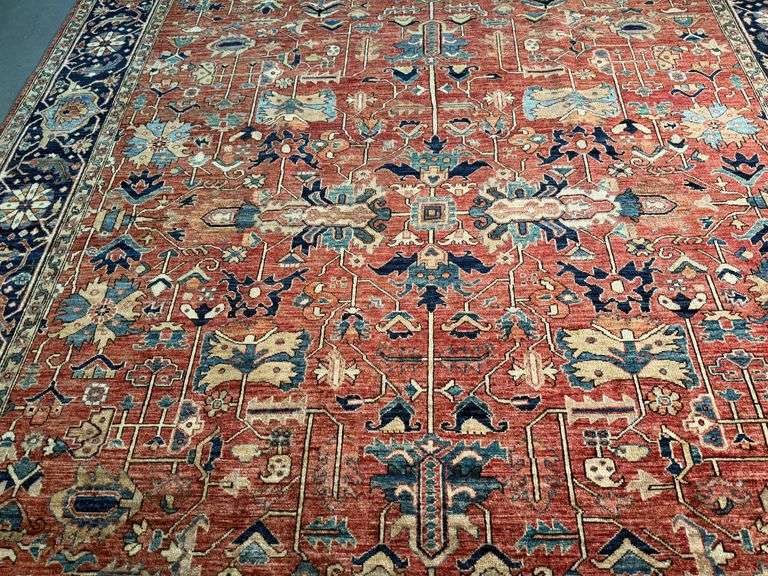 Exquisite  Fine Serapi Design  Rug 9.1x11.9