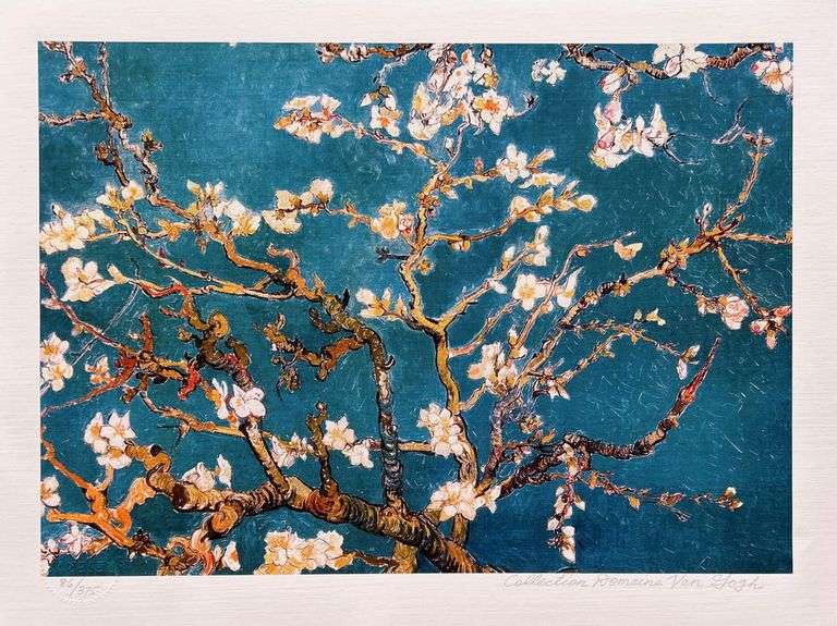 Highly Collectible Vincent Van Gogh, Almond Blossoms