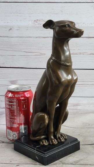 Hound Dog Bronze Sculpture