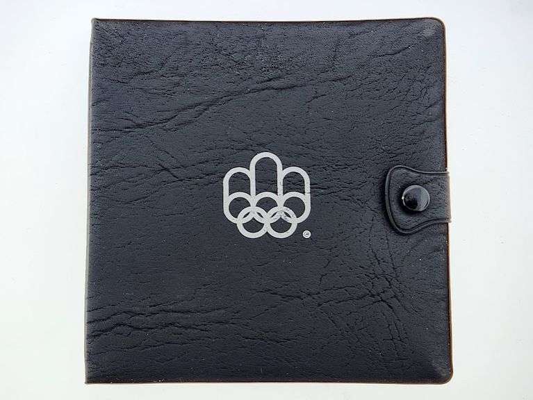 1976 Canadian Olympics Sterling Silver 4 Coin Set
