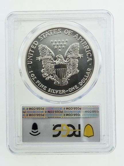 1992 American Silver Eagle, PCGS MS69