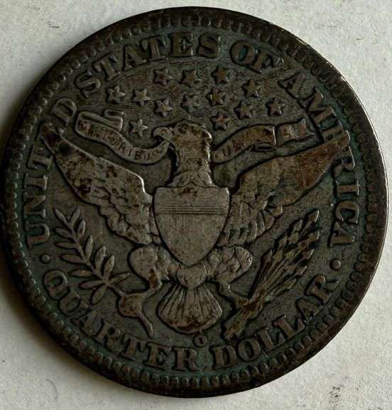 1905 O Barber Quarter