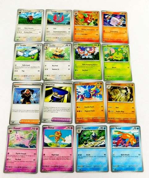 16 Pokémon 2023 Trade Cards