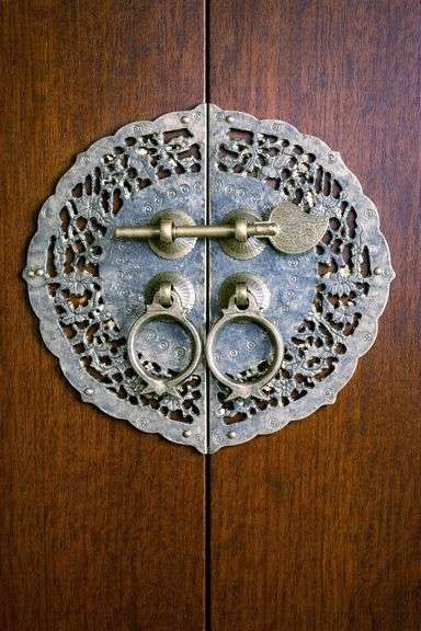 Solid Brass Cabinet Faceplate Set