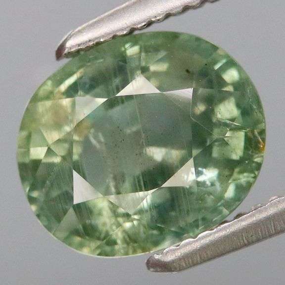 Unheated Tanzanian 2.26ct green Sapphire