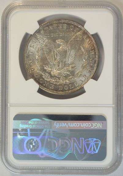 Superb Gem BU 1898-O Morgan Silver Dollar. NGC MS65+