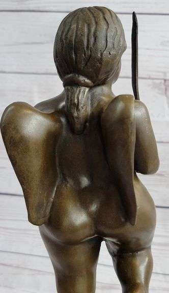 Standing Angel Bronze Sculpture