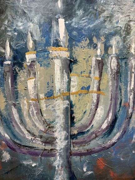 Beautiful Original Art on Canvas by Azarin Azarin Eternity Light