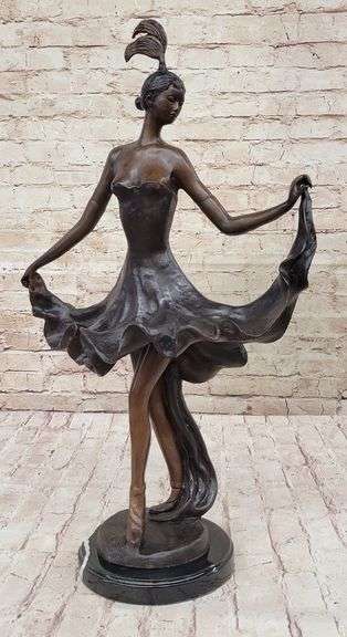 Dancer Bronze Figurine