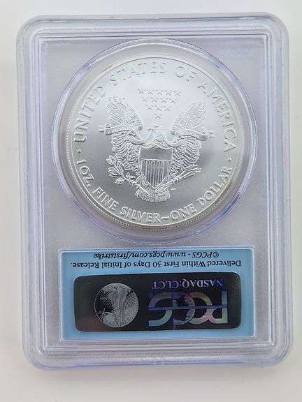 2011 American Silver Eagle, PCGS MS69 "25th Anniversary"