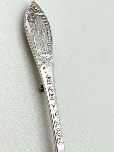 925 Sterling Silvder Vintage Souvenir "Lake Tahoe" Spoon