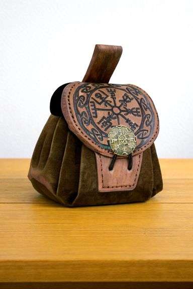 Renaissance Embossed Belt Pouch