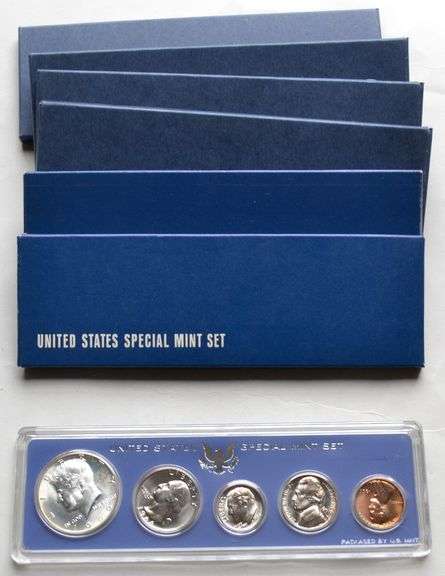 Three Each 1966 1967 US Special Mint Sets